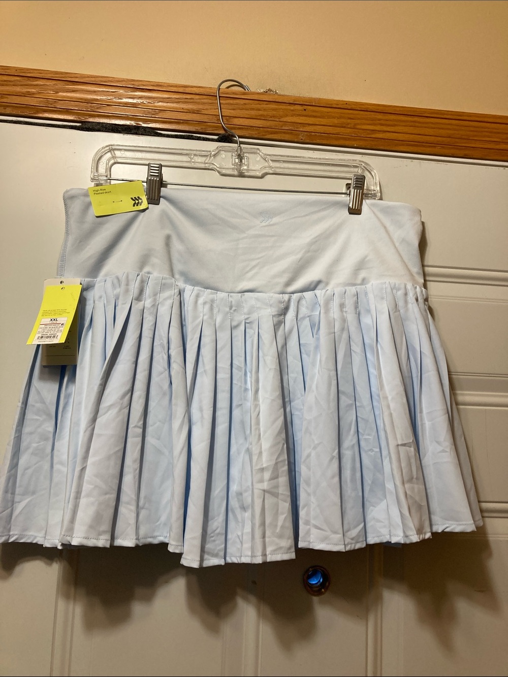 all in motion Light Blue Pleated Skort XXL NWT